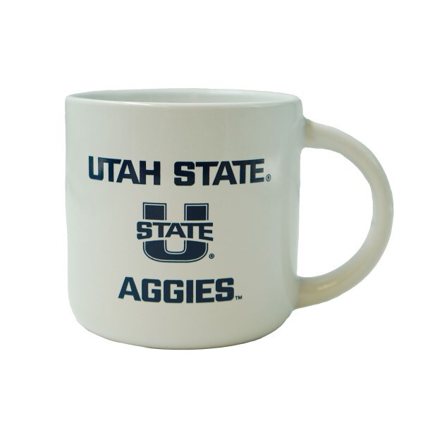 Utah State Aggies U-State Mug White